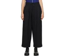 Navy Grease Trousers