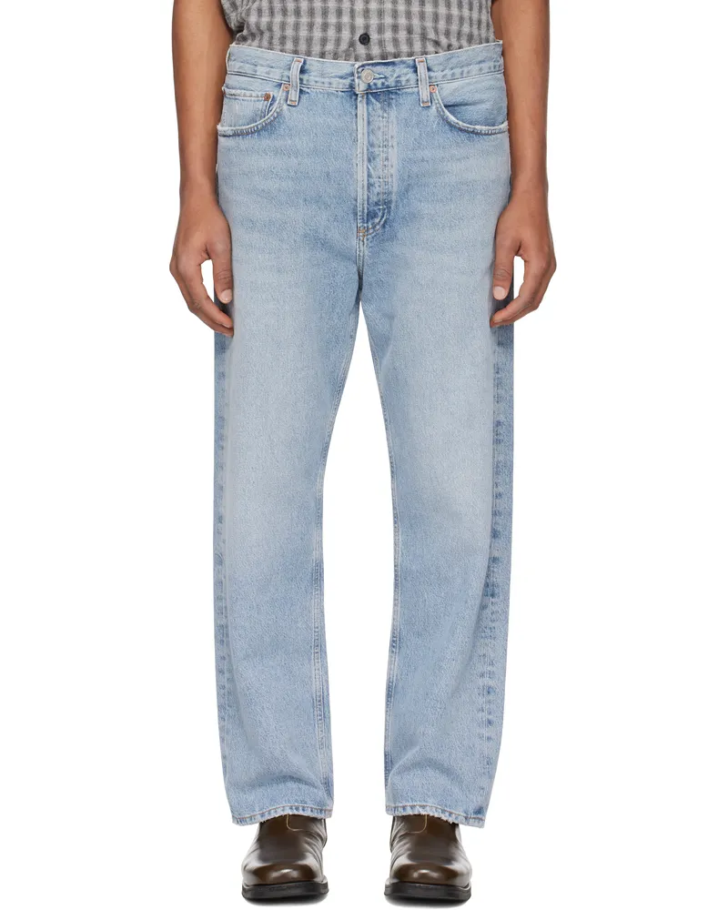 AGOLDE Blue 90's Jeans Force