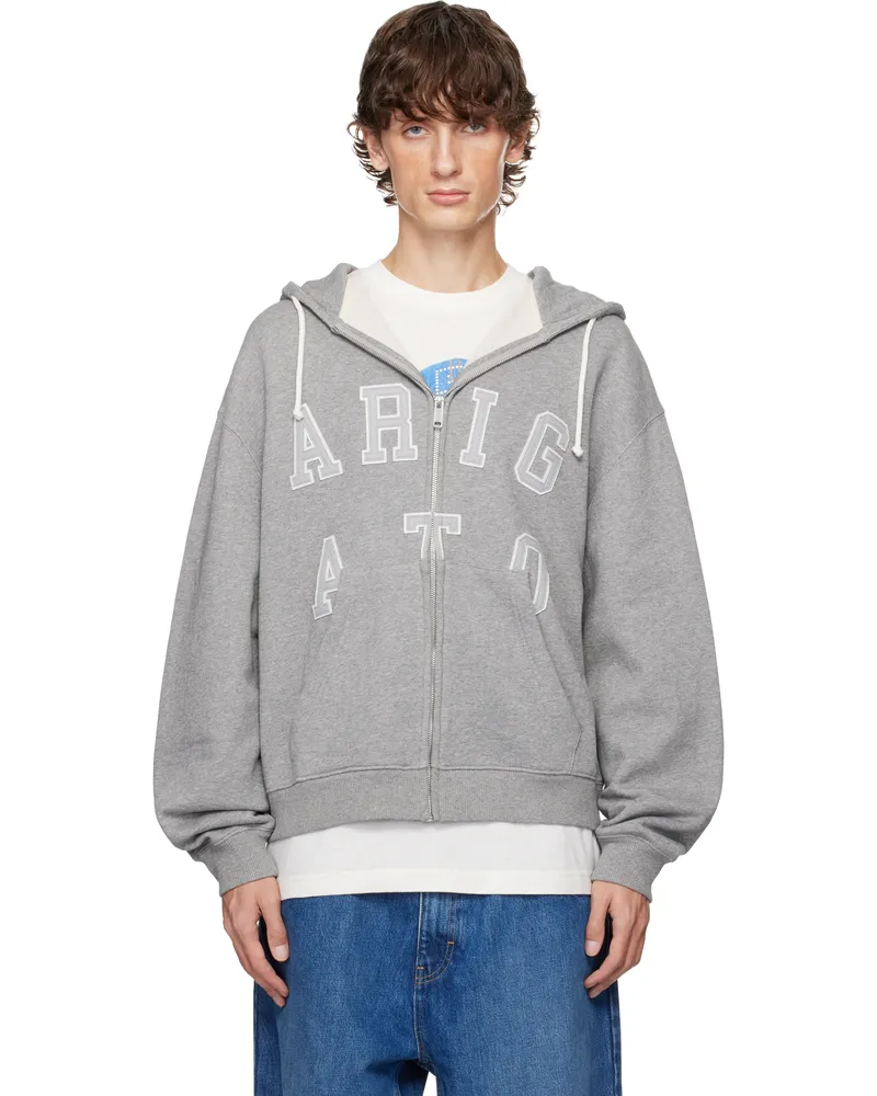 Axel Arigato Gray Legend Hoodie Grey