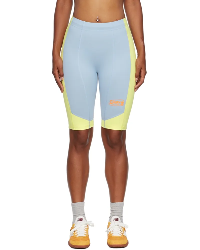 7 DAYS Active Blue Cam Sport Shorts 337