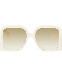 Gucci Beige GG1326S Sunglasses Ivory-ivory-brown