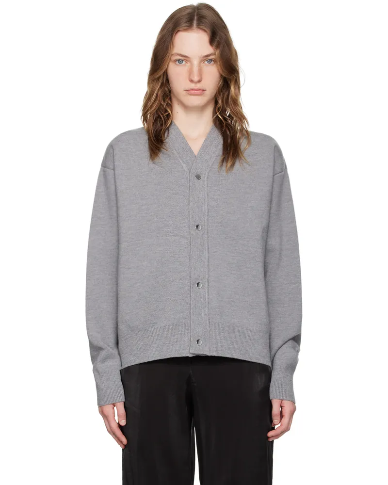 Jacquemus Gray Les Classiques 'Le cardigan boutonné' Cardigan 950