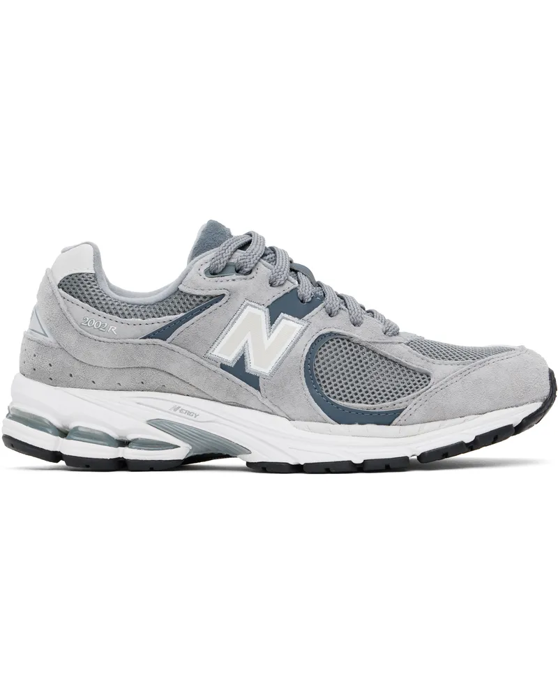 New Balance Gray 2002R Sneakers Steel