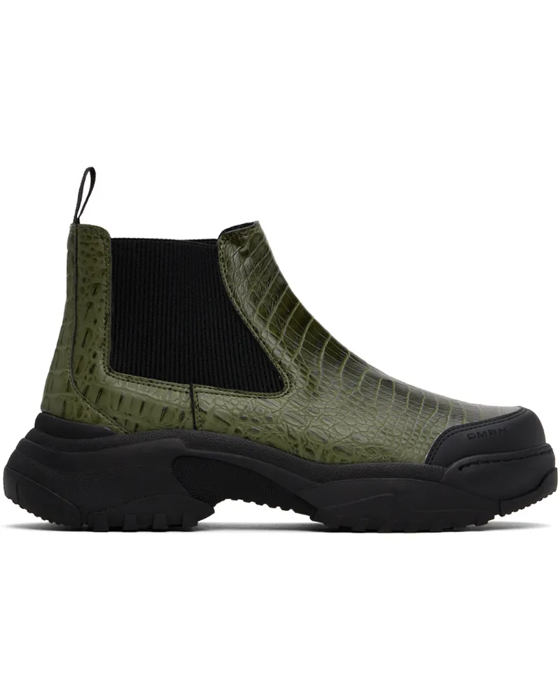GmbH Green Low Chelsea Boots Green