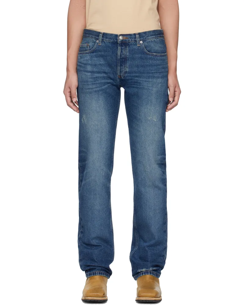 A.P.C. Blue New Standard Jeans Ial