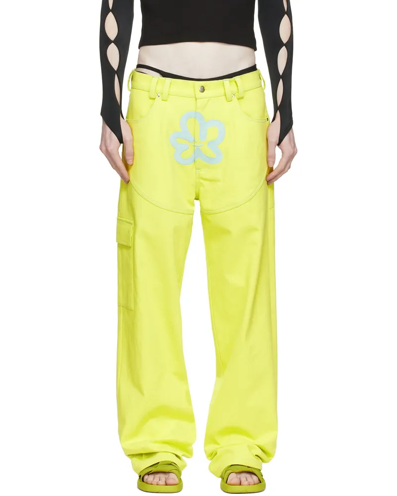 Marshall Columbia SSENSE Exclusive Green Cargo Pants Lime