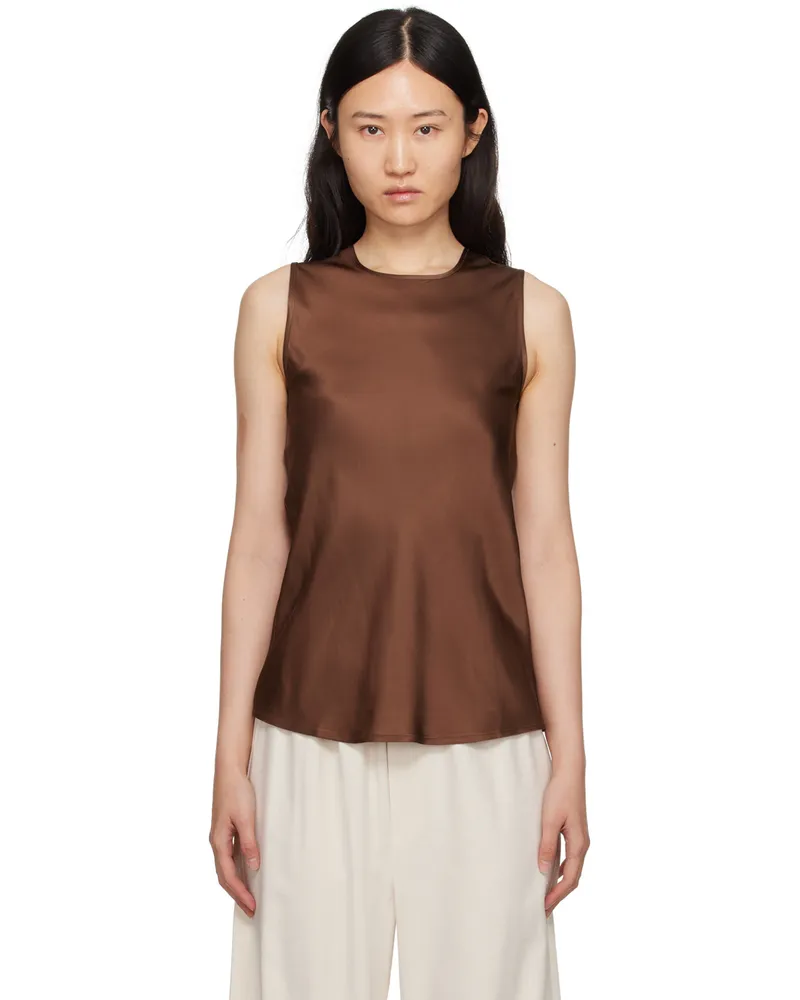 Baserange Brown Dydine Tank Top Dark