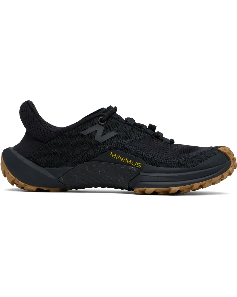 New Balance Black Minimus Trail Sneakers Black