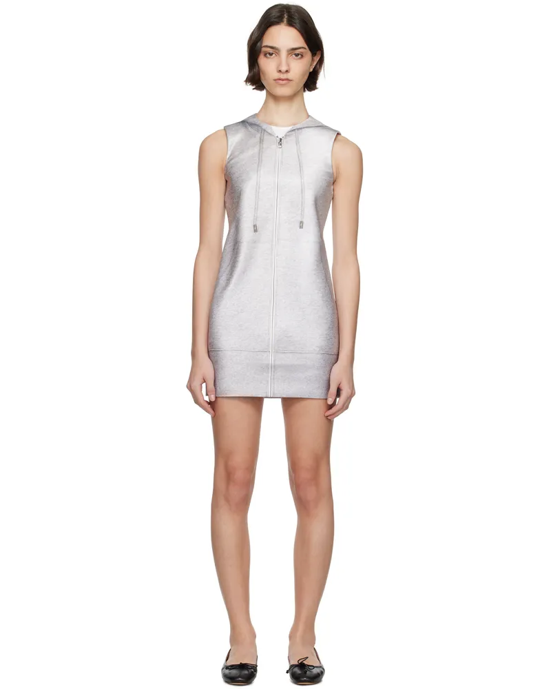 J.W.Anderson Gray Shift Minidress 907