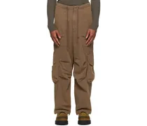Brown Freight Cargo Pants