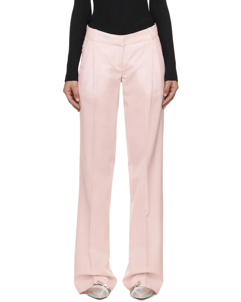 COPERNI Pink Glen Check Trousers Pkwh