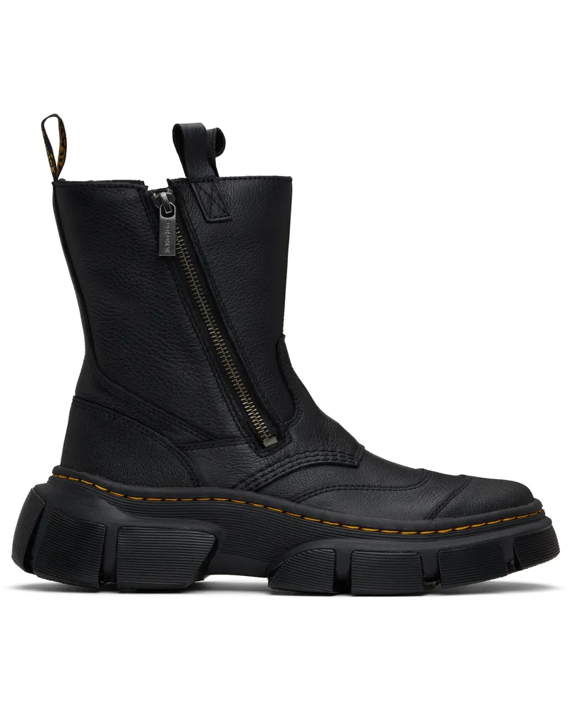 Dr.Martens Black DMXL Rigger Leather Boots Black