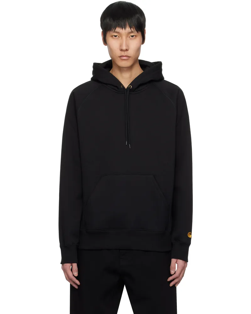 Carhartt WIP Black Chase Hoodie 00fxx