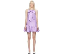 SSENSE Exclusive Purple Suzi Minidress
