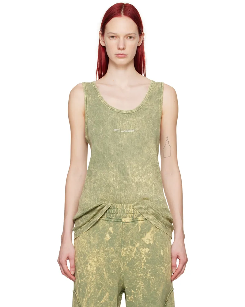 Études Studio Green Pippen Tank Top Olive