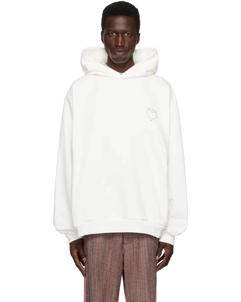 Marni Off-White Wild Cat & Tall Rainbow Fungus Hoodie Wcw02