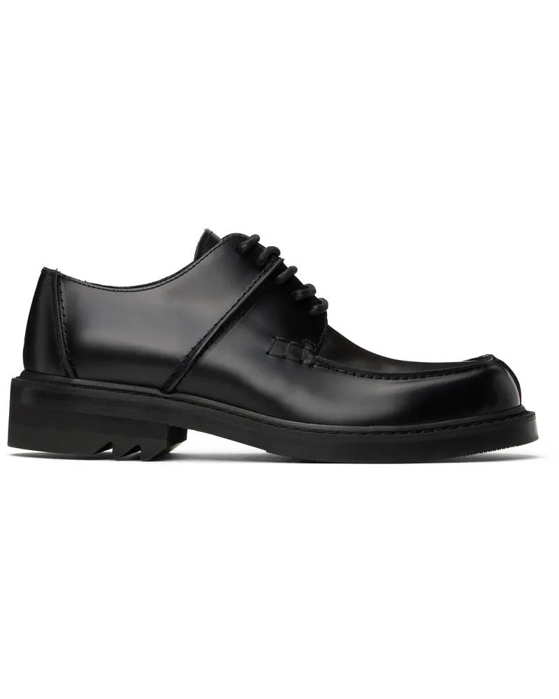 Dries van Noten Black Leather Derbys 900