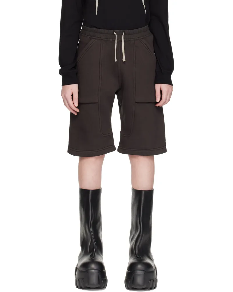 Rick Owens Kids Gray Porterville Pods Shorts 78