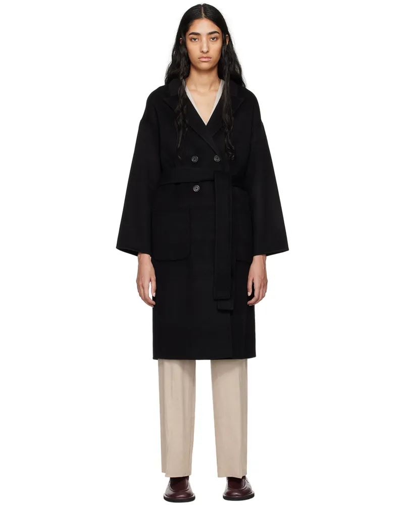 Anine Bing Black Dylan Coat Black
