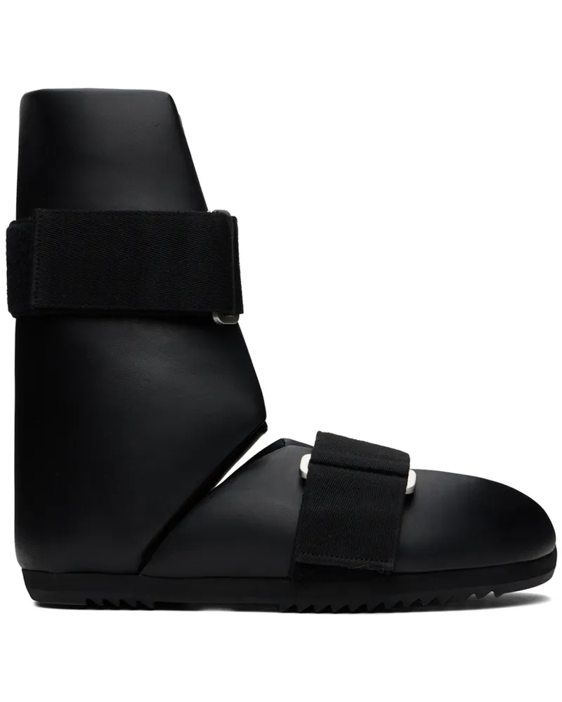 Rick Owens Black Low Splint Sandals 99
