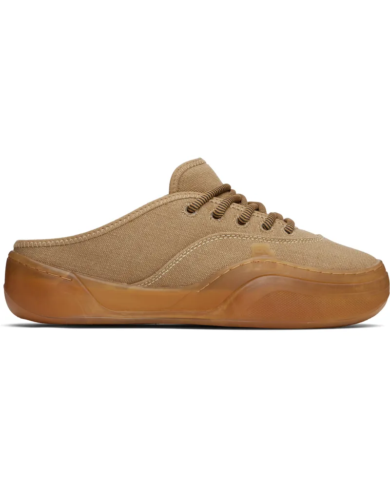 ERL Beige Camino Mule Sneakers Mud