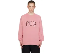 Pink Appliqué Sweater