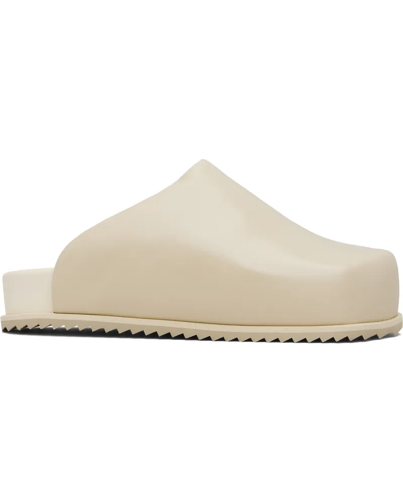YUME YUME Beige Truck Slide Loafers Beige