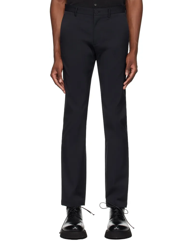 Theory Black Zaine Trousers Black