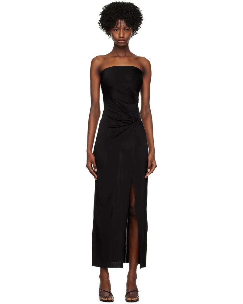 bec & bridge Black Petra Maxi Dress Black