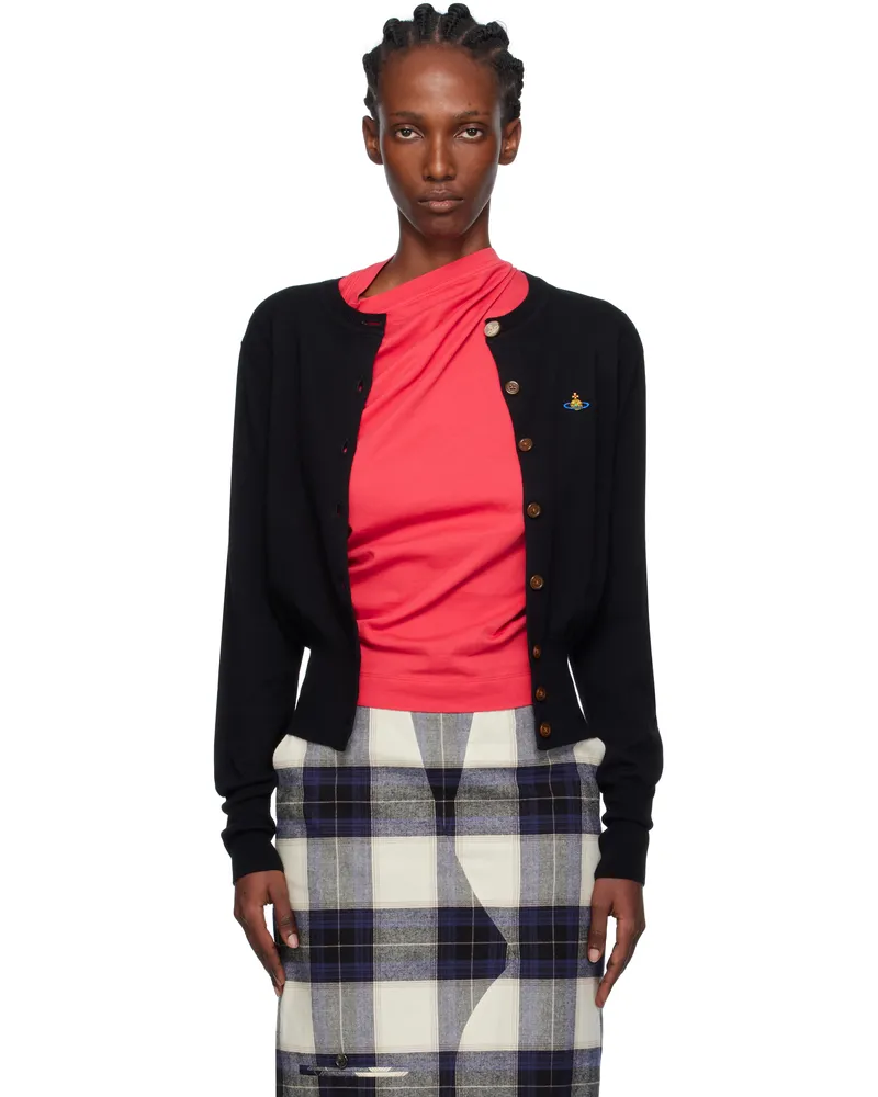 Vivienne Westwood Black Bea Cardigan N401