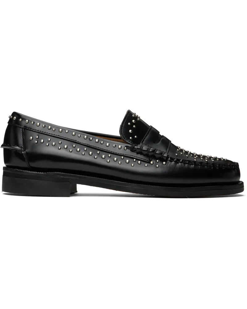 Sebago Black Dan Studs Loafers Black