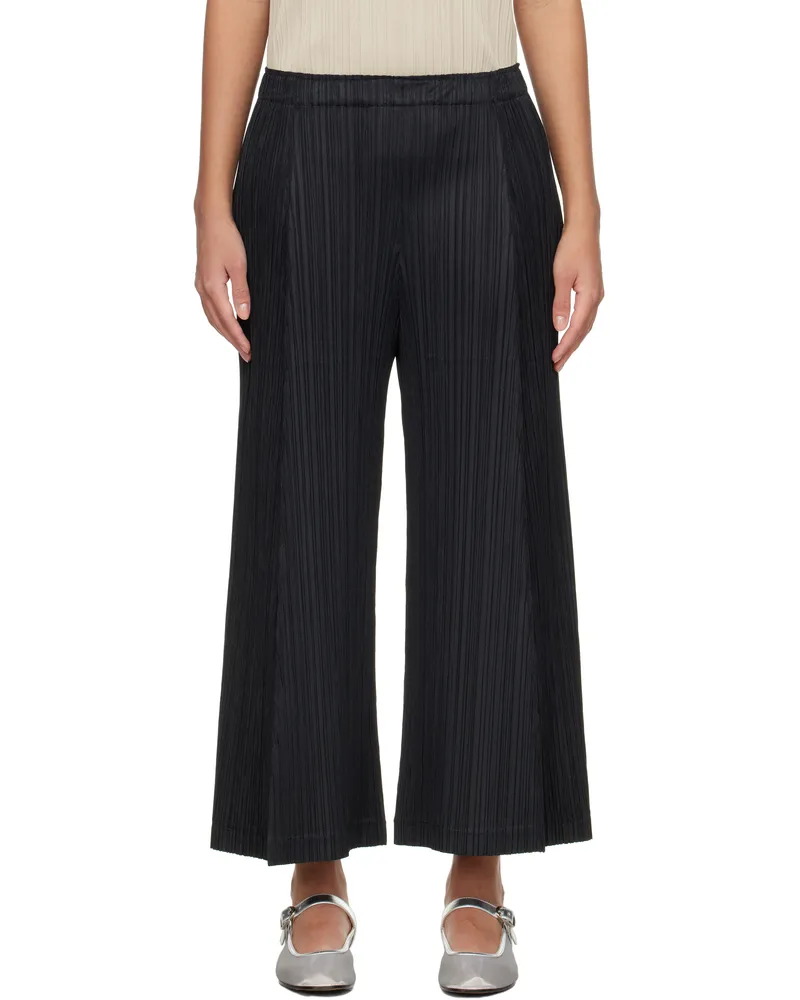 Issey Miyake Black Thicker Bottoms 1 Trousers 15
