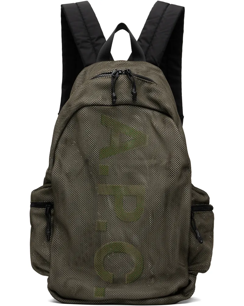 A.P.C. Brown Tech Rebound Backpack Tca