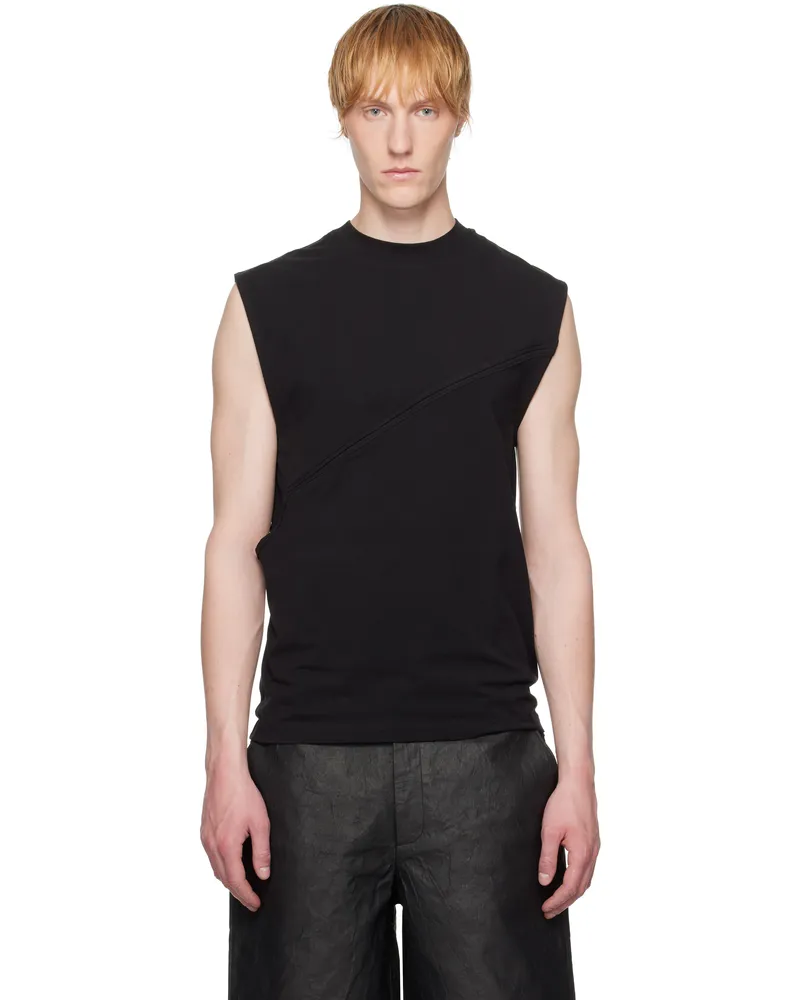 Heliot Emil Black Pleistos Tank Top Black