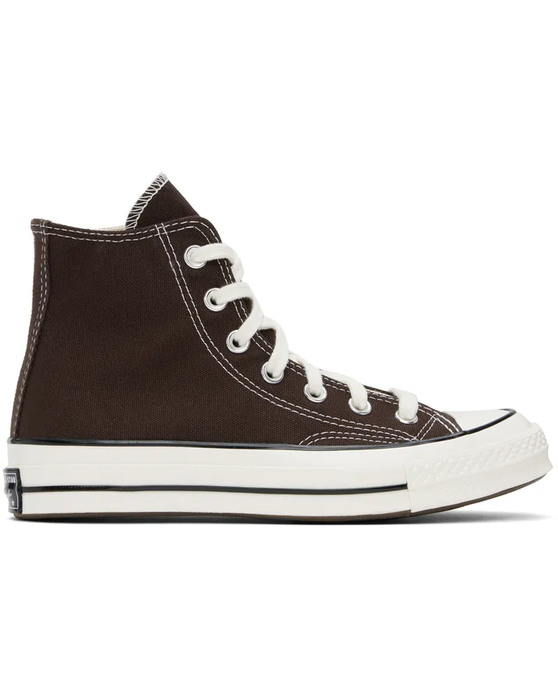 Converse Brown Chuck 70 High Top Sneakers Dark