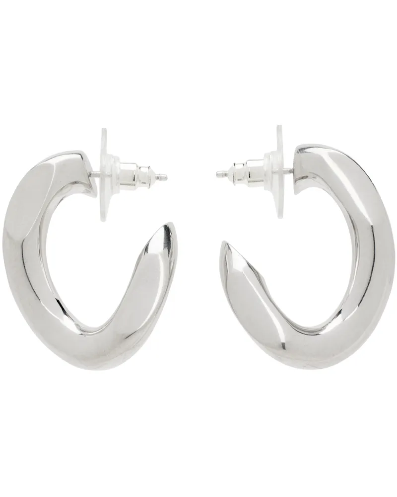 Isabel Marant Silver Links Earrings 08si