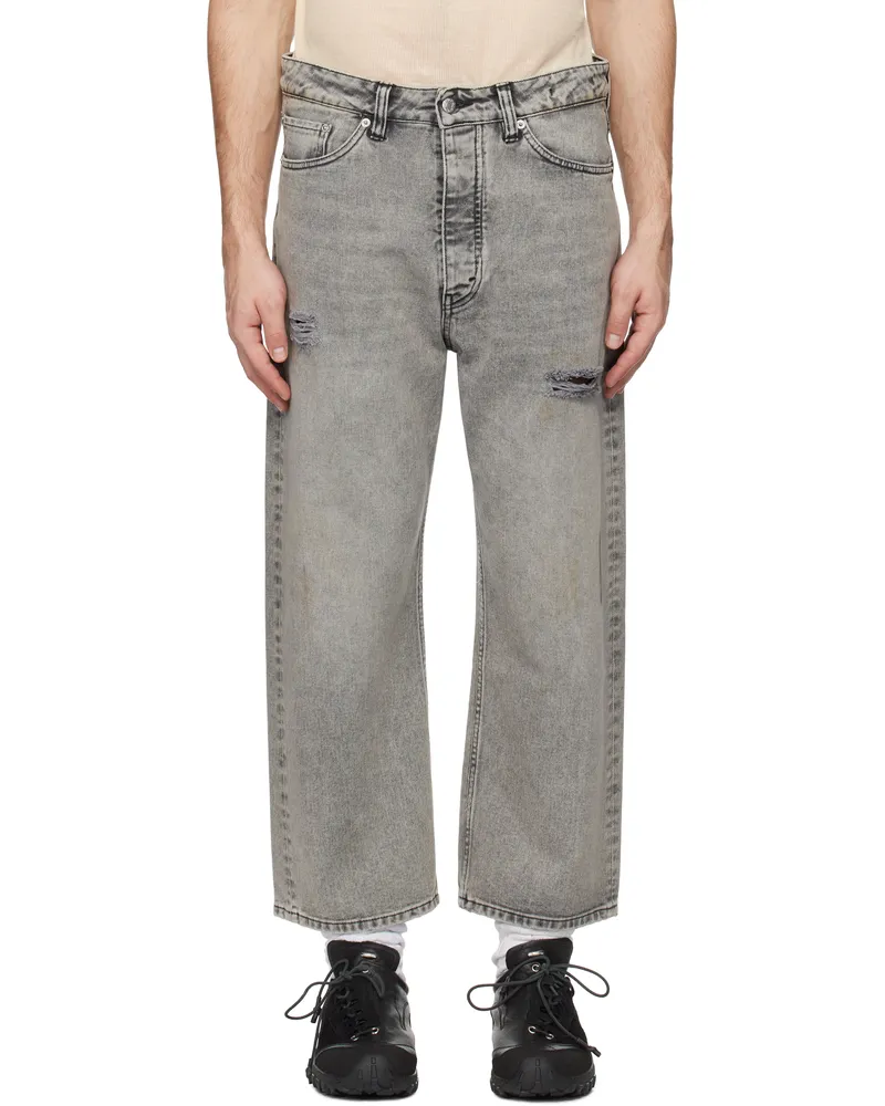 Hope Gray Drop Jeans Grey