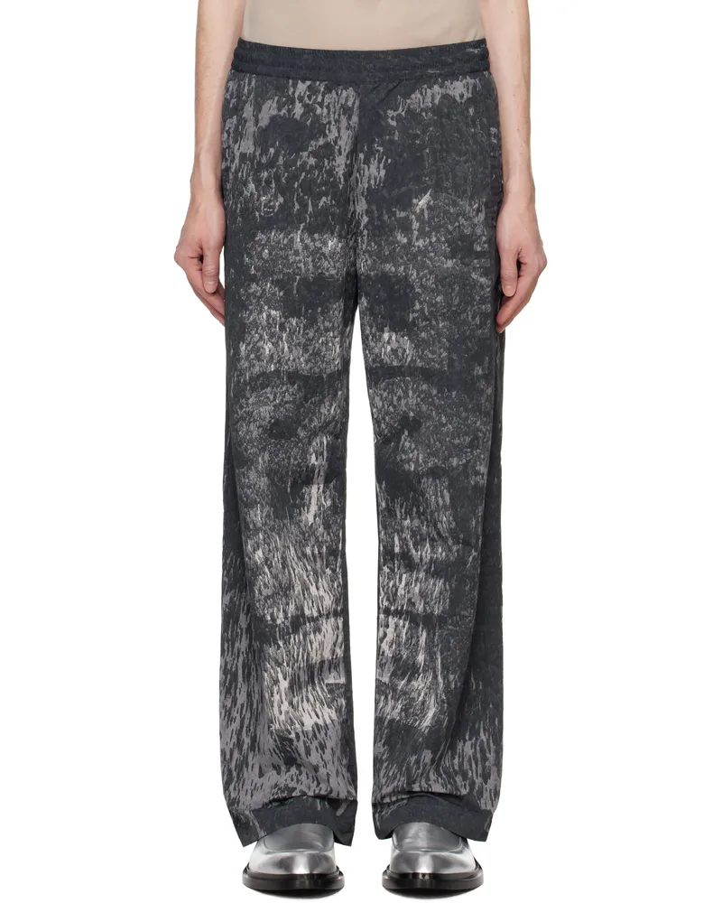 Diesel Gray P-Brick Trousers 9xxa