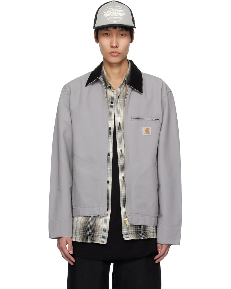 Carhartt WIP Gray Spring Detroit Jacket 2nz02