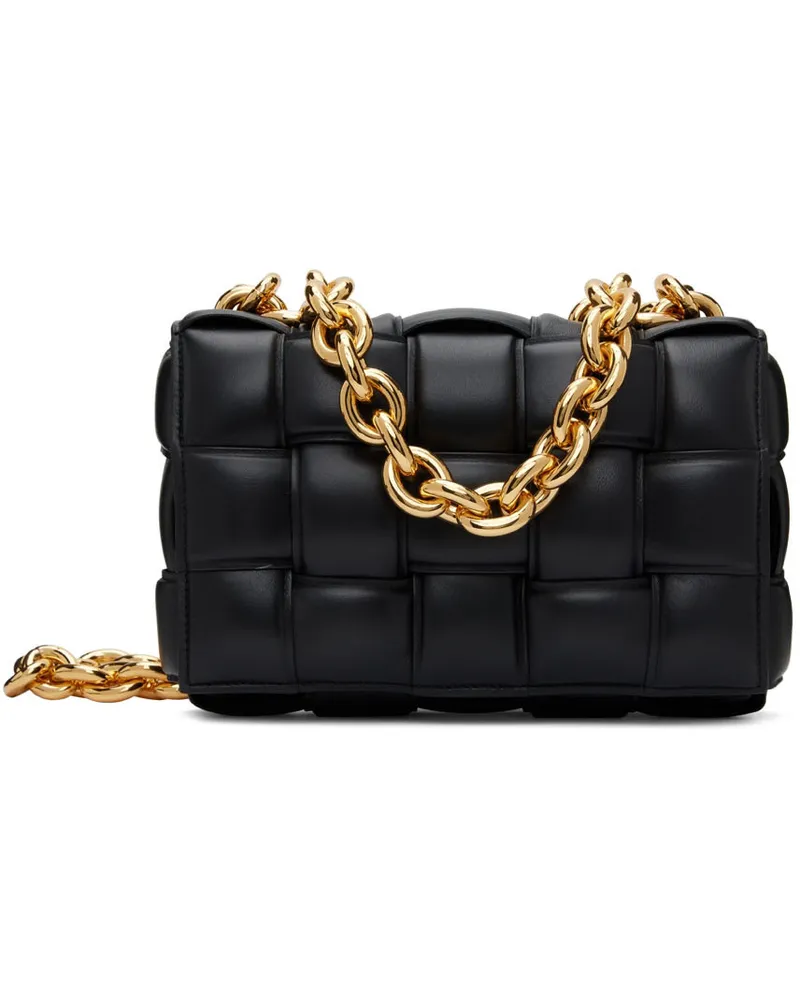 Bottega Veneta Black Padded Chain Cassette Bag 8425