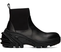 Black Elasticized Boots