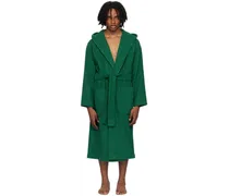 Green Hooded Bathrobe