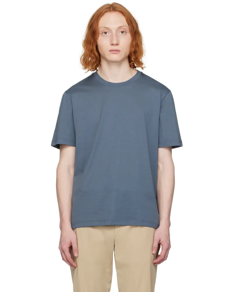 Brioni Blue Gassed T-Shirt 4401