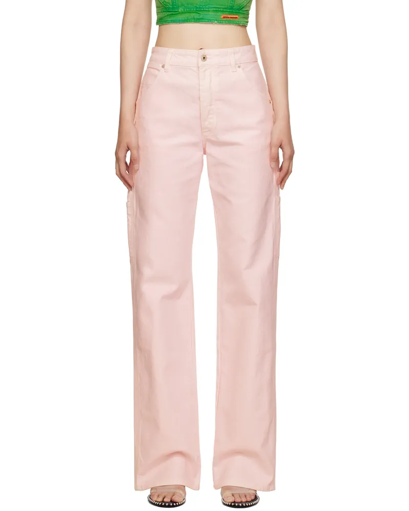 Heron Preston Pink Carpenter Trousers Pink