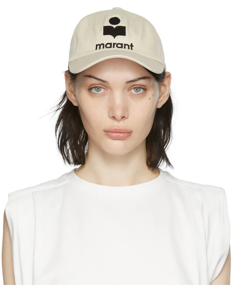 Isabel Marant Off-White Tyrony Cap Ecbk