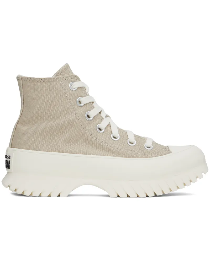 Converse Beige Chuck Taylor All Star Lugged 2.0 Seasonal Color Sneakers Beach