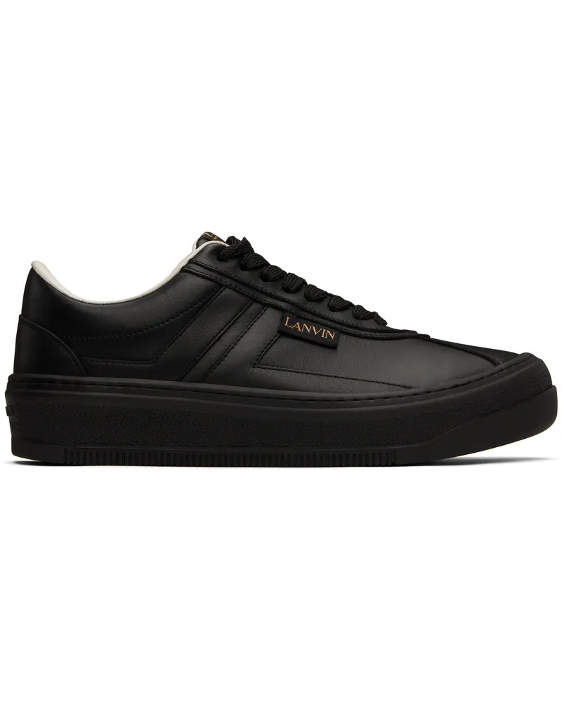 Lanvin Black 'Cash by Lanvin' Sneakers Black10