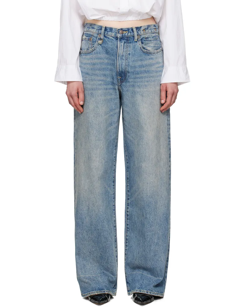 R13 Blue D'Arcy Loose Jeans Lena