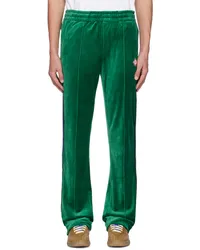 Casablanca Paris Green Striped Sweatpants Green