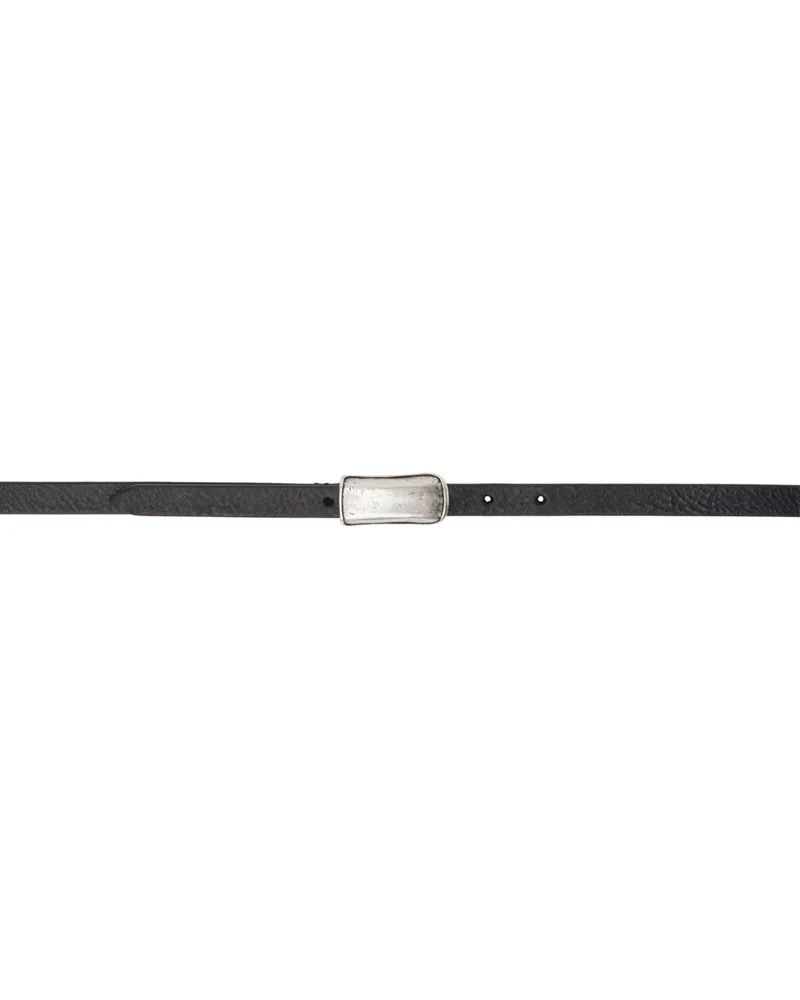 Anderson's Black Skinny Belt N1